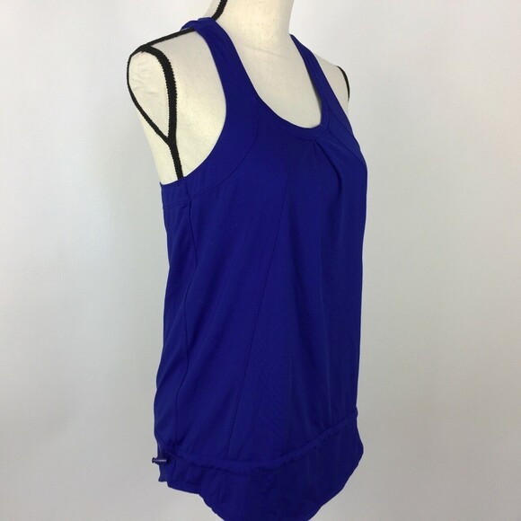Weatherproof 32 Degrees Cool Tank Top Women Small T-Back  Blue - Picture 7 of 9